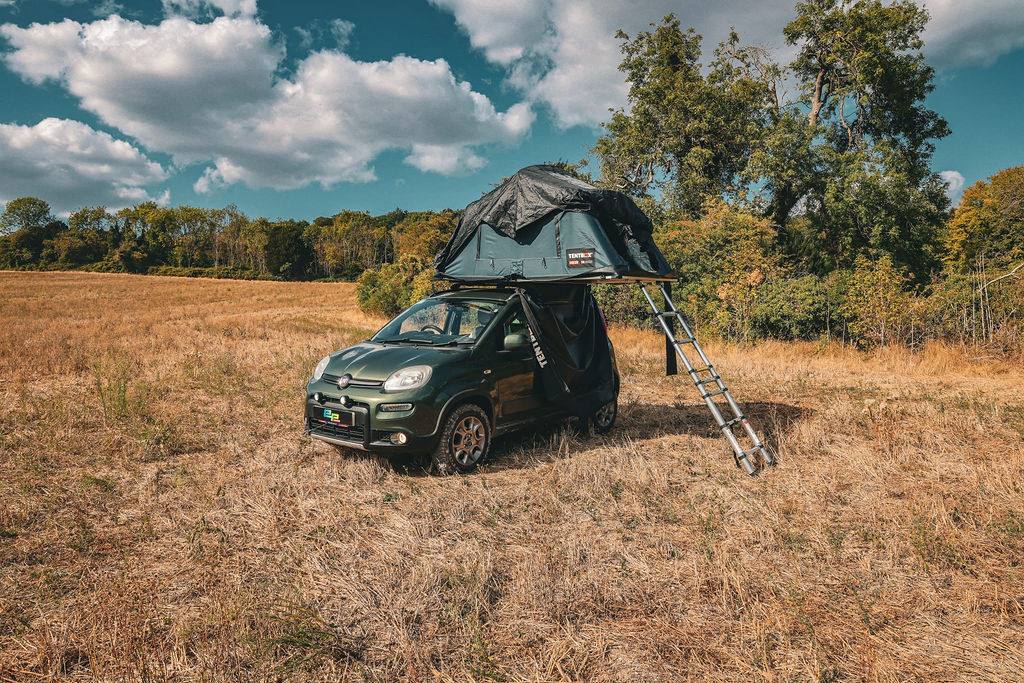 folding canopy tent 12x12 Pop up Tent, Easy Set up Shelter heavy duty tent footprint la tenda pieghevole è iKamper Locking Latches Color:Universal Camo/Desert Tan